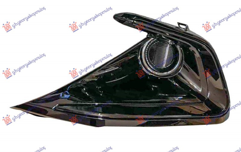 Grilë në parakolpin e përparmë me shkëlqim me ngjyrë të zezë (pa hapje për drita të mjegullës)