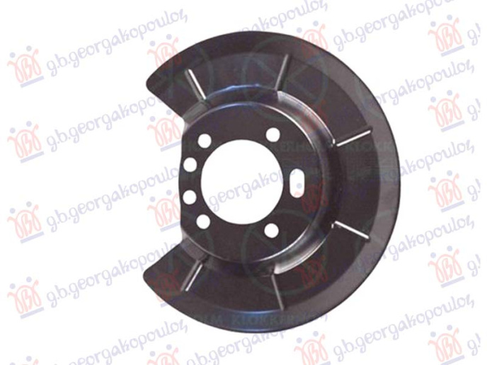 Mbrojtja e frenave nga pluhuri në anën e pasme