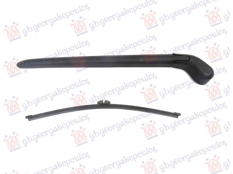 Larës dritaresh i pasëm me krah dhe teh 365mm