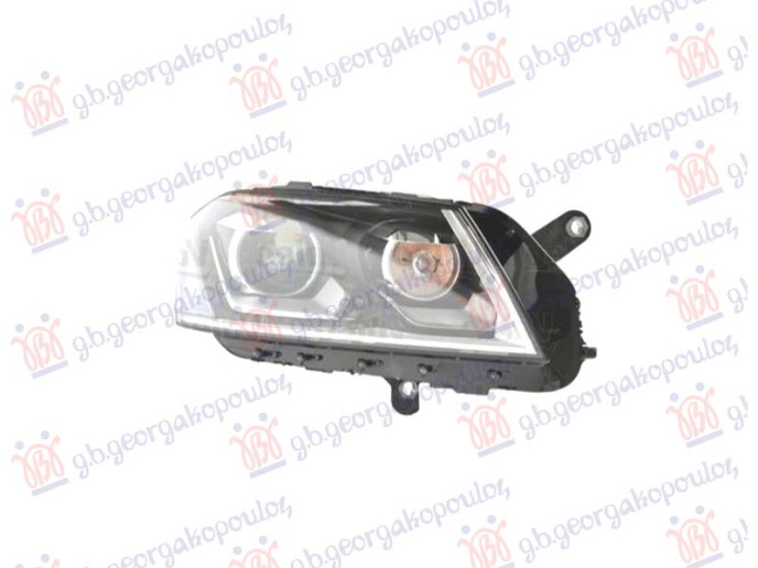 Fenerë bi-xenon (sistem adaptues për ndriçim (afs) me LEDDritë ditore (VALEO)