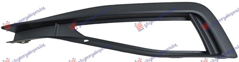 Grilë në parakolpin e përparmë (me hapje për drita të mjegullës)