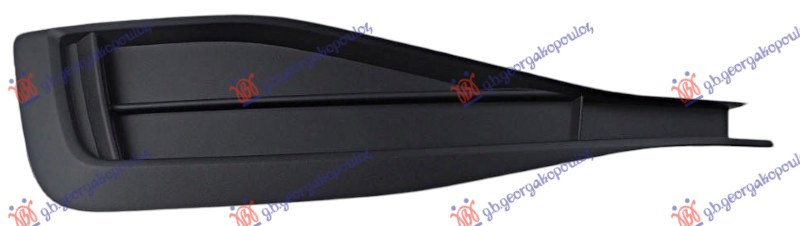 Grilë qendrore në parakolpin e përparme