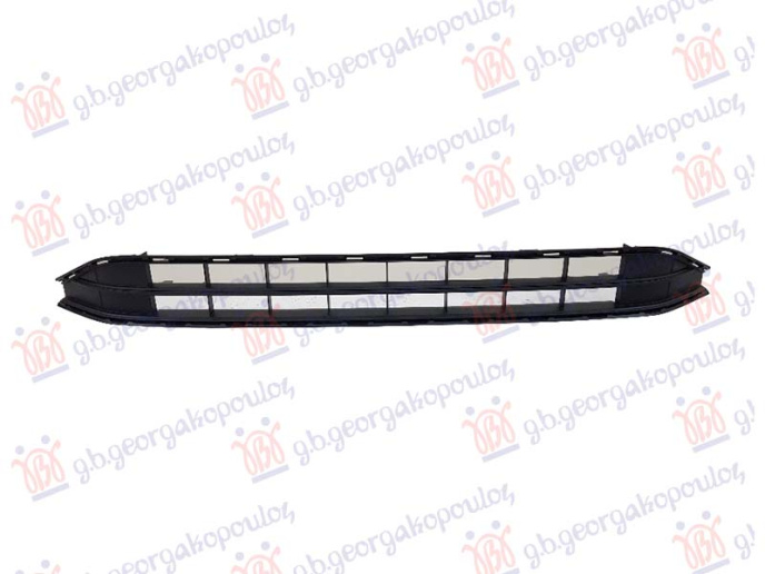 Grilë qendrore në parakolpin e përparme