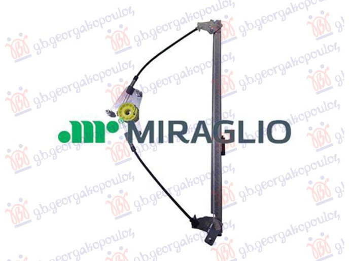Ngritës/rregullator për dritaren e përparme elektrik (pa motor) (komfort) (А cilësi)