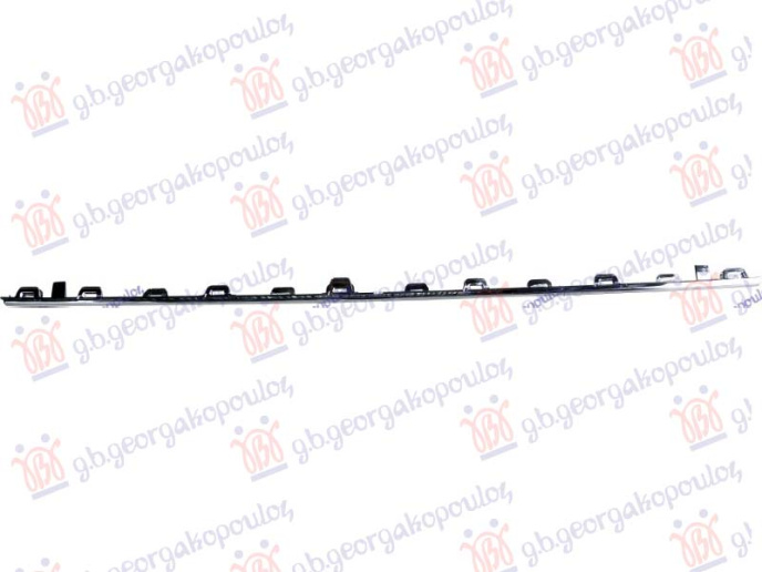 Shirit në parakolpin e pasëm i mesëm krom