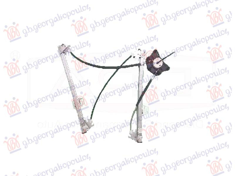 Ngritës/rregullator për dritaren e përparme elektrik (pa motor)