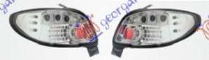 Drita stop set krom LED