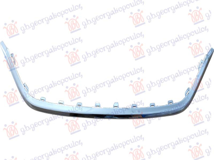 ShiritMaskë pvc/grila e sipërme, krom