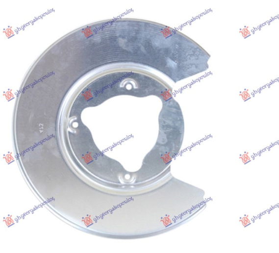 Mbrojtja e frenave nga pluhuri në anën e pasme