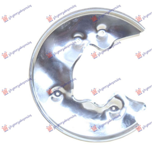 Panel mbrojtës i diskut të frenave të pasëm (300/330 MM) (alumini)