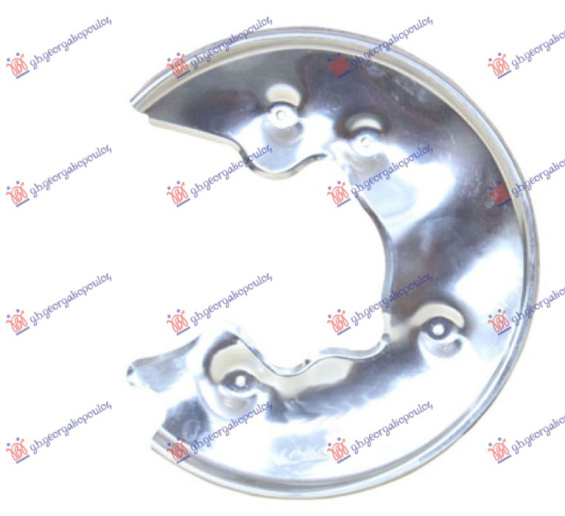 Panel mbrojtës i diskut të frenave të pasëm (300/330 MM) (alumini)