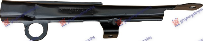 Bazë për bravë (e sipërme) (kofano) vertikal