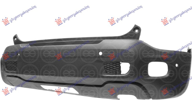 Parakolpi i pasmë (me spoiler fiks) (me 4 sensorë parkimi) (me hapje për tërheqëse) (cilësia A)