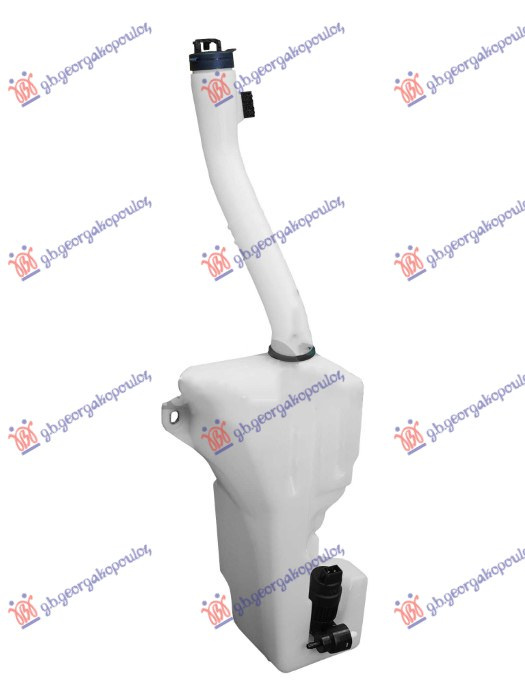 Depozitë e larësit të xhamit (me hyrje, kapak dhe pompë)