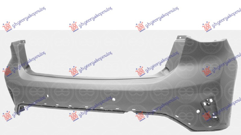 Parakolpi i pasmë (gati për ngjyrosje) hatchback (me 4 sensorë parkimi) (Active) (cilësia A)