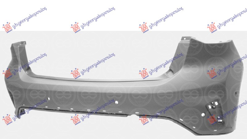 Parakolpi i pasmë (gati për ngjyrosje) hatchback (me 6 sensorë parkimi) (Active) (cilësia A)