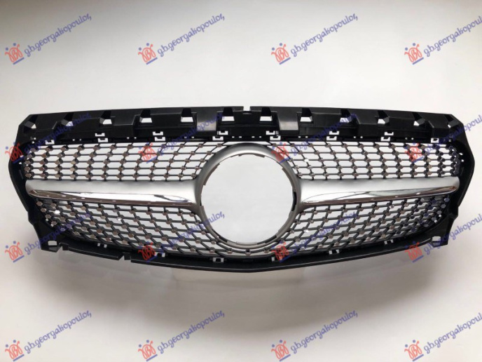 Grilë me shirit kromi (AMG-LINE)