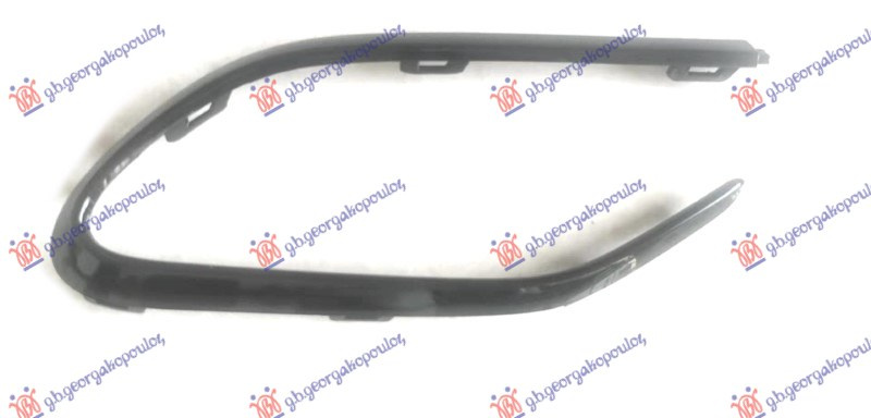 Spoiler i parakolpit të pasmë shirit e lyer me të zezë (AMG/AMG LINE)