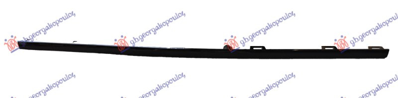 Spoiler i parakolpit të pasmë shirit e lyer me të zezë (AMG/AMG LINE)