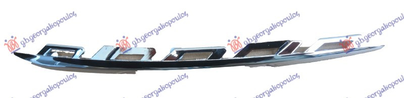 Shirit i grilës së parakolpit të përparmë anësor i poshtëm krom (CLA-35 AMG)