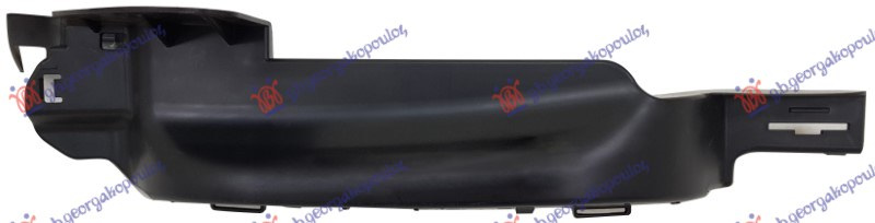 Mbajtëse anësore e parakolpit të pasmë i poshtëm plastike (AMG- LINE)