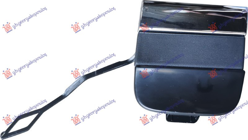 Kapak për çengel në parakolpin e pasëm (komplet) (AMG LiNE) (KROM)