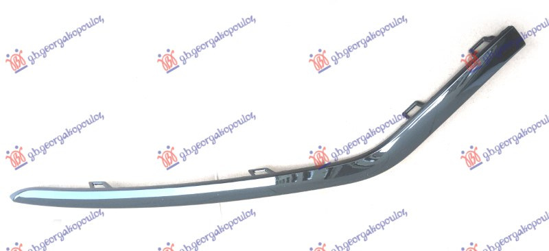 Shirit i parakolpit të përparmë (i lyer me të zezë) (AMG LINE)