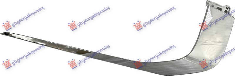 Shiriti i sipërm i parakolpit të përparmë (krom)