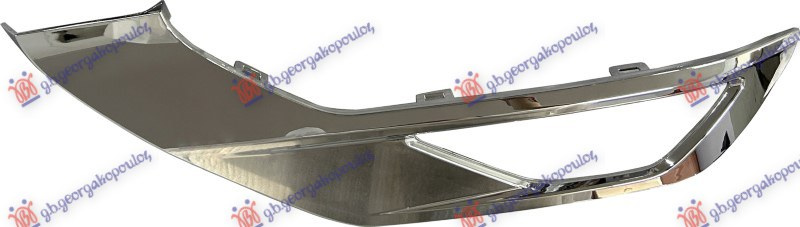 Shirit i poshtëm i parakolpit të përparmë (krom) (me hapje për dritë mjegulle)